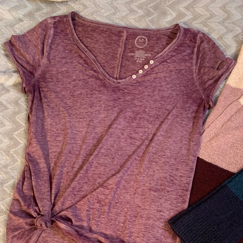Maurices 24/7 V-Neck Tee